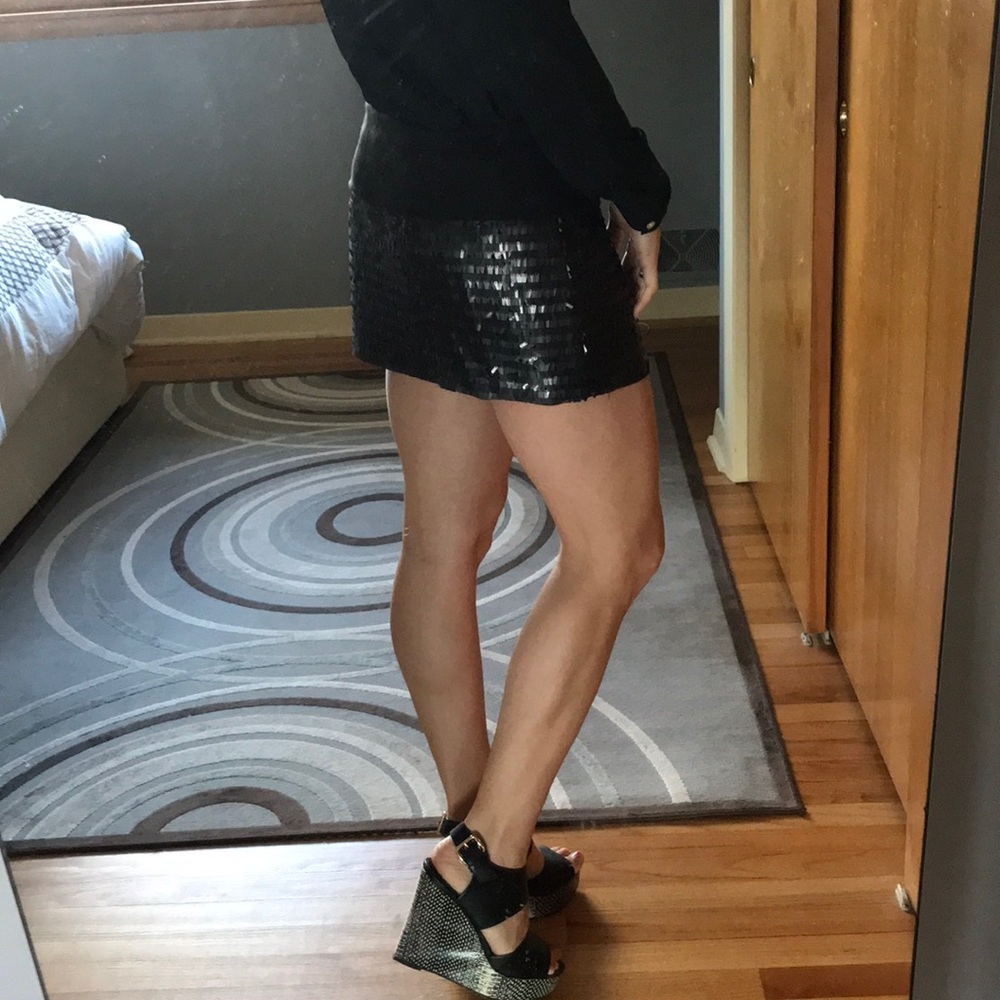 Bebe sequin mini skirt - Picture 5 of 6